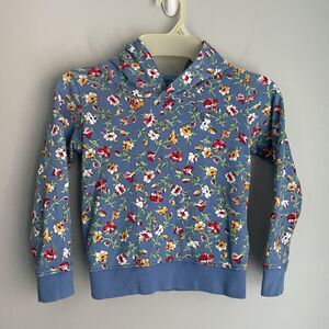 Polo Ralph Lauren Hoodie Sweatshirt Girls Sz 6X Floral Sweatshirt Preppy